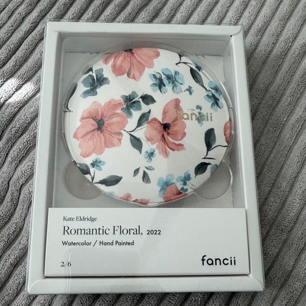 Fancii Mini Taylor Compact Mirror NEW Kate Eldridge Romantic Floral HTF